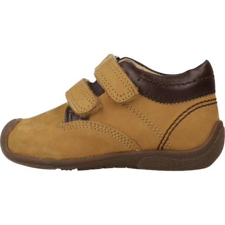Botte bébé cuir gregorino Bleu 800+Brun clair 950+Marron 260 14 - vertbaudet enfant 