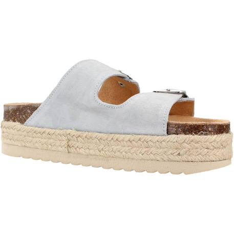 Sandale enfant cuir s eva Beige+Blanc+Gris methanol+Rose antique 17 - vertbaudet enfant 