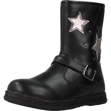 Botte bébé cuir clorens Bronze+Noir 10 - vertbaudet enfant 