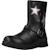 Botte bébé cuir clorens Bronze+Noir 10 - vertbaudet enfant 