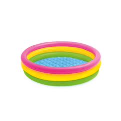 Jouet-Jeux de plein air-Pataugeoire 3 bodins pour enfants. 114*25 cm
