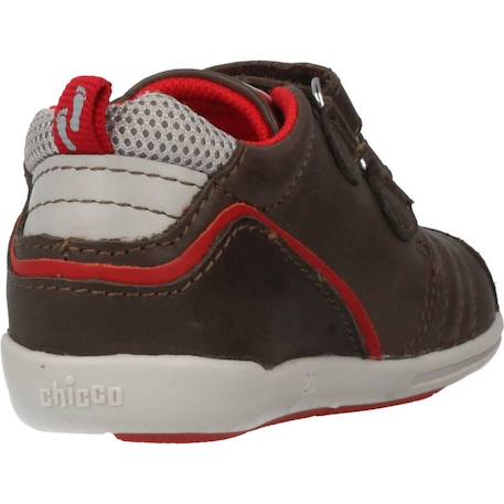 Derby bébé cuir g2 Marron 670+Marron 950 9 - vertbaudet enfant 