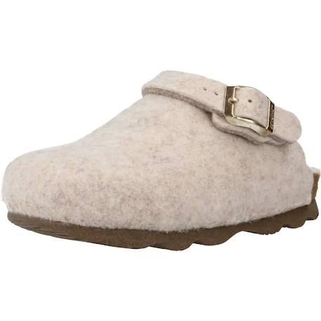 Chausson enfant textile s leya Beige 4 - vertbaudet enfant 