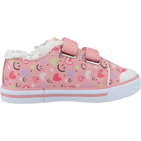 Basket bébé synthétique giulia Bleu 860+Rose 100 7 - vertbaudet enfant 