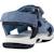 Sandale enfant synthétique fiesole Bleu 860+Brun clair 400 3 - vertbaudet enfant 