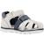 Sandale bébé synthétique fiodor Blanc 300+Bleu 860 5 - vertbaudet enfant 