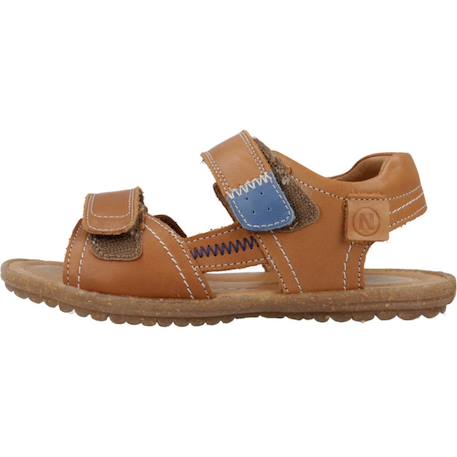 Sandale enfant cuir taror Marron piel 2 - vertbaudet enfant 