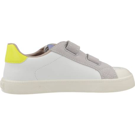 Basket enfant synthétique enfant synthétique Blanc et marine 1 - vertbaudet enfant 