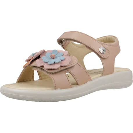 Sandale enfant cuir bunaken Rose 4 - vertbaudet enfant 