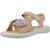 Sandale enfant cuir bunaken Rose 4 - vertbaudet enfant 