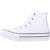 Baskets enfant fille en cuir Blanc 2 - vertbaudet enfant 