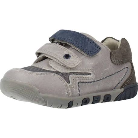 Basket bébé cuir Gris 950 4 - vertbaudet enfant 