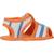 Sandale enfant textile orlean Orange 600 1 - vertbaudet enfant 
