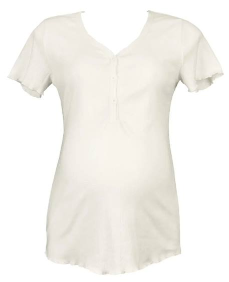 T-shirt de maternité et d'allaitement trousseau Naturel 1 - vertbaudet enfant 