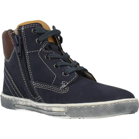 Botte bébé cuir clover Bleu 800 5 - vertbaudet enfant 