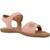 Sandale enfant cuir soyala Rose arancio 5 - vertbaudet enfant 