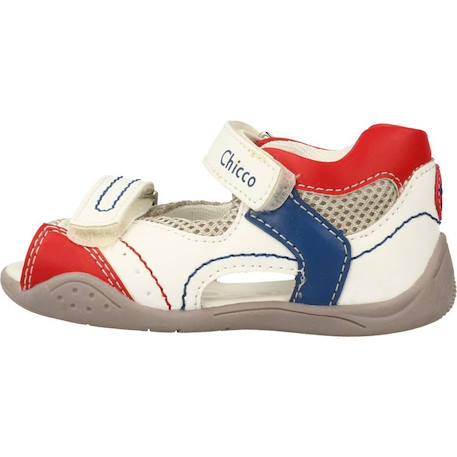 Sandale bébé cuir gim Blanc 300 2 - vertbaudet enfant 