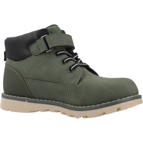 Botte enfant synthétique fabio Marron 450+Vert 650 11 - vertbaudet enfant 
