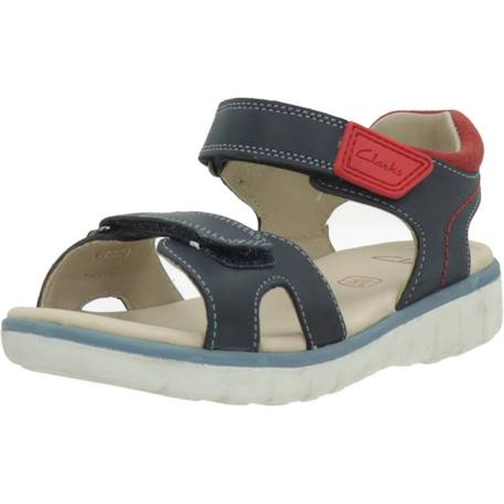 Sandale enfant cuir cuir roam surf k Bleu navy 4 - vertbaudet enfant 