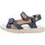 Sandale enfant synthétique cilian Bleu 800+Brun clair 400 2 - vertbaudet enfant 