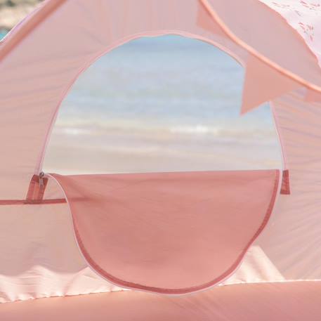 Tente de plage enfant pliante polyester Bleu+Rose 9 - vertbaudet enfant 