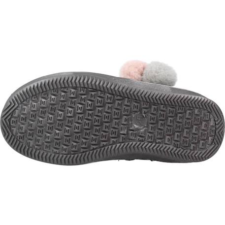 Botte bébé synthétique felicita Gris+Marron 6 - vertbaudet enfant 