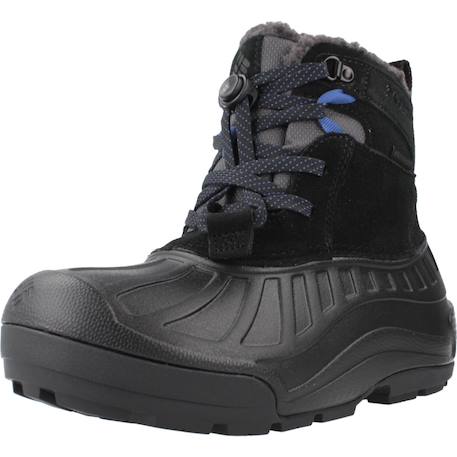 Botte enfant cuir s youth powderbug alpine wa Brun+Noir 10 - vertbaudet enfant 