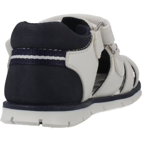 Sandale bébé synthétique falco Blanc 300 3 - vertbaudet enfant 