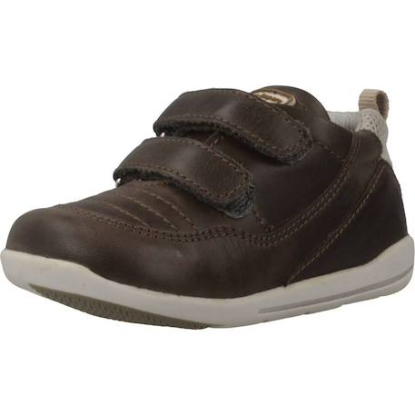 Derby bébé cuir g11 Bleu 800+Marron 950 10 - vertbaudet enfant 