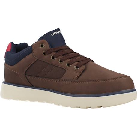 Basket enfant synthétique montana Brun et marine+Marron et marine 11 - vertbaudet enfant 