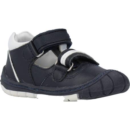 Sandale bébé cuir derek Bleu 800 5 - vertbaudet enfant 