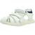 Sandale enfant cuir Blanc 300+Bleu 800 4 - vertbaudet enfant 