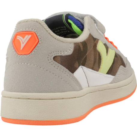 Basket enfant synthétique enfant synthétique smash kid Bleu marine+Vert kaki 9 - vertbaudet enfant 