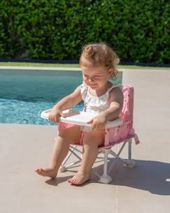 Chambre et rangement-Chaise bebe pliable avec tablette portable
