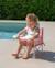 Chaise bebe pliable avec tablette portable Rose 1 - vertbaudet enfant 