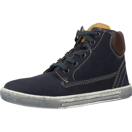 Botte bébé cuir clover Bleu 800 4 - vertbaudet enfant 