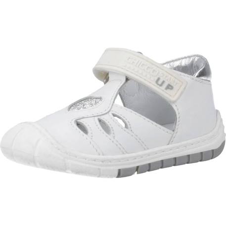 Sandale bébé cuir dana Blanc 300 4 - vertbaudet enfant 