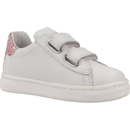 Basket bébé cuir inialos Blanc 5 - vertbaudet enfant 