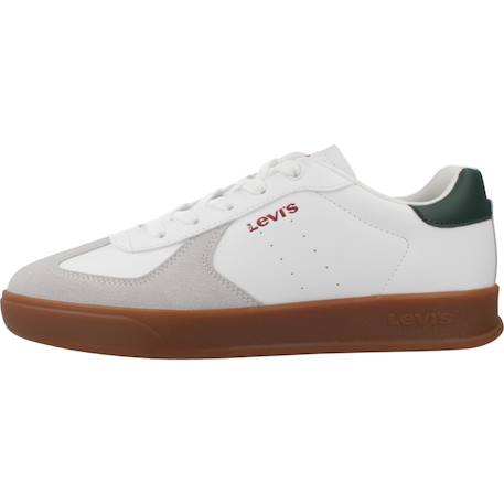 Basket enfant synthétique gabhan Blanc et vert 2 - vertbaudet enfant 