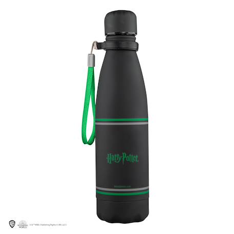 Gourde isotherme serpentard - harry potter Noir 3 - vertbaudet enfant 