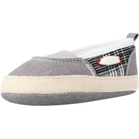 Derby enfant textile onello Gris 950 4 - vertbaudet enfant 