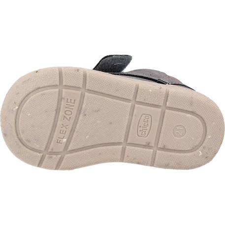 Derby bébé synthétique gapper Bleu 800+Gris 950+Marron 260 12 - vertbaudet enfant 