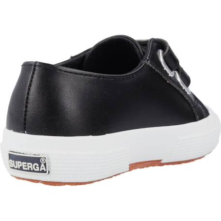 Basket enfant synthétique s2125cw Noir et blanc 3 - vertbaudet enfant 