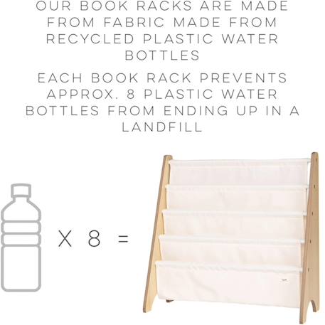 Bibliothèque en tissu Beige Créme+Ecru, blanc 11 - vertbaudet enfant 