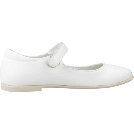 Derby enfant cuir darling Blanc 1 - vertbaudet enfant 