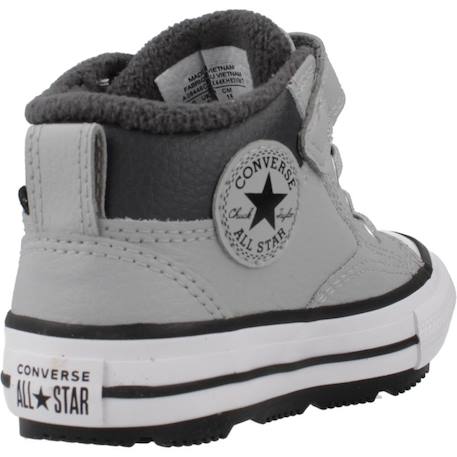 Baskets bébé garçon en cuir Gris 3 - vertbaudet enfant 