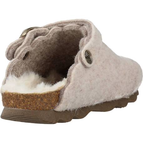 Chausson enfant textile s leya Beige 3 - vertbaudet enfant 