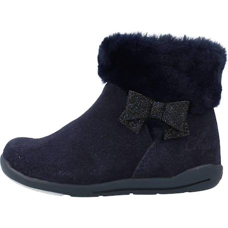 Botte bébé cuir gralis Bleu 2 - vertbaudet enfant 