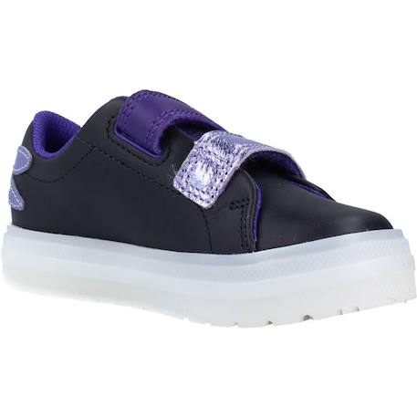Basket bébé cuir cuir flare fly t Noir black 5 - vertbaudet enfant 