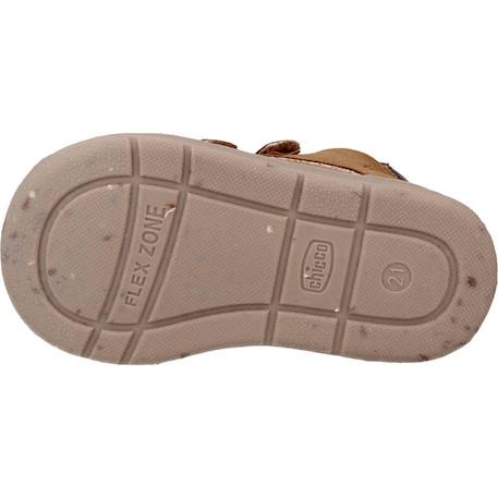 Derby bébé cuir geffo Bleu 800+Brun clair 260+Gris 950 12 - vertbaudet enfant 
